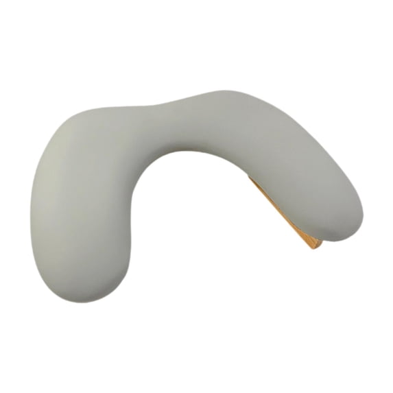 Bothyi Nail Arm Rest Cushion U Shape Portable Armrest for Home DIY Holiday Personal gray