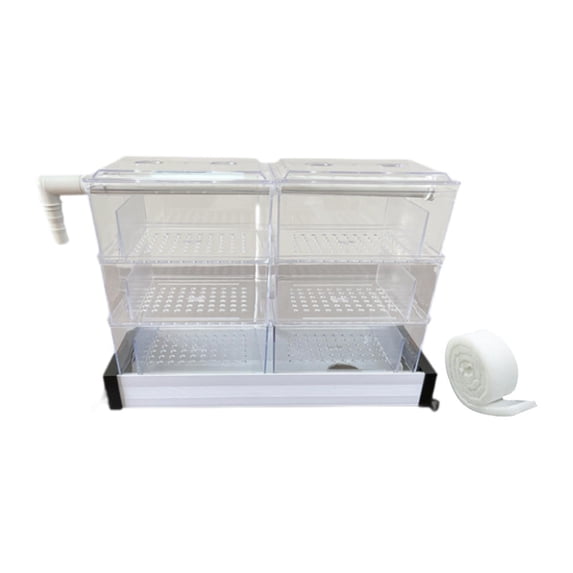 Bothyi Overflow Box for Aquarium Quiet Tank Accessory Box Filtration Boxes