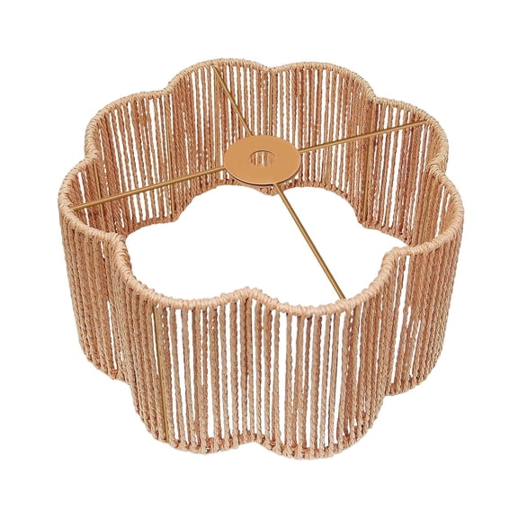 Bothyi Paper Rope Lamp Shade Boho Pendant Light Shade Lightweight Home Decor Decorative
