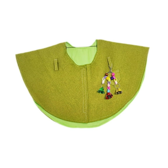 Bothyi Parrot Anti Scratch Shoulder Protector , ,Bird Diaper for Small green