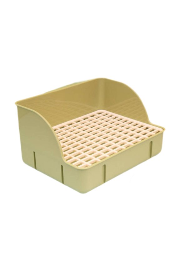 Pet Corner Toilet Box Bedpan Anti ing Mesh Bottom Toilet green