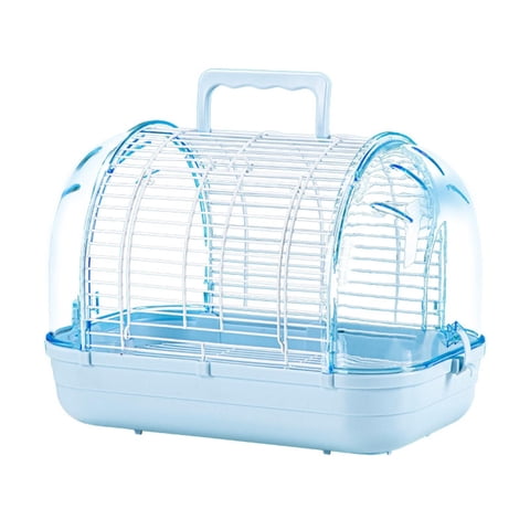 Bothyi Portable Bird Cage with Perch Safe Portable Bird Cage Long-Lasting for Car Trips L Jp-style Pet