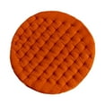 thumbnail image 1 of Bothyi Round Chair Seat Cushion Floor Pouf Decoration for Garden Indoor Living Room Orange, 1 of 8