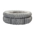 thumbnail image 1 of Bothyi Round Dog Bed Snooze Autumn Dog Cushion Bed for Chihuahua Cats Kitten gray 50cmx50cmx18cm, 1 of 8