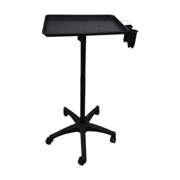 Bothyi Salon Tray Cart Utility Adjustable Height Service Cart with Storage