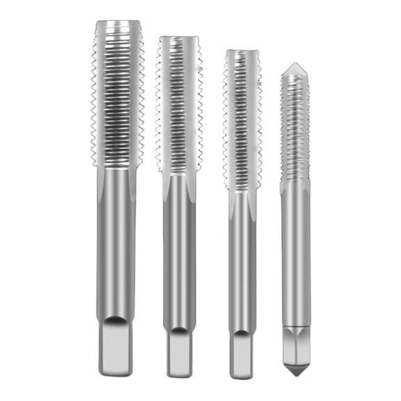 Bothyi Screw Thread Taps Accessory Easy to Use Waterproof Professional Plug Tap Set 4 Pieces