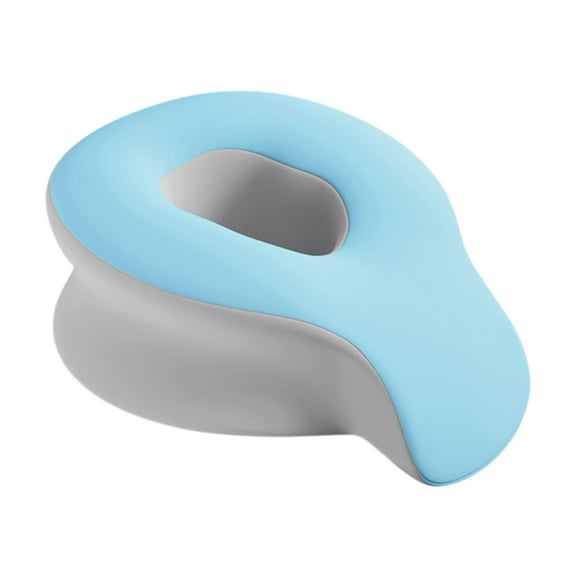 Bothyi Spa massage pillow face down cushion travel puddles relaxation massage headrest Blue Grey