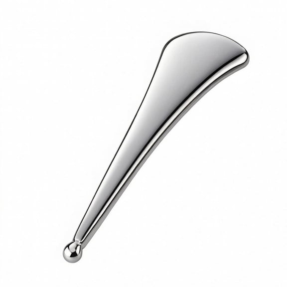 Bothyi Stainless Steel Handheld Massage Tool with Pouch Polished Trigger Point Massage Facial Fascia