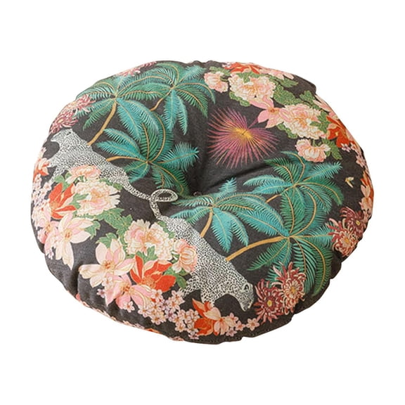Bothyi Tatami Mat Convenient Multipurpose Floor Cushion for Bedrooms Yoga Balconies Coconut tree pattern