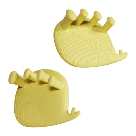 Bothyi Toe Separator Toe Strengthener Breathable Portable Toe Stretcher for Overlapping Yellow