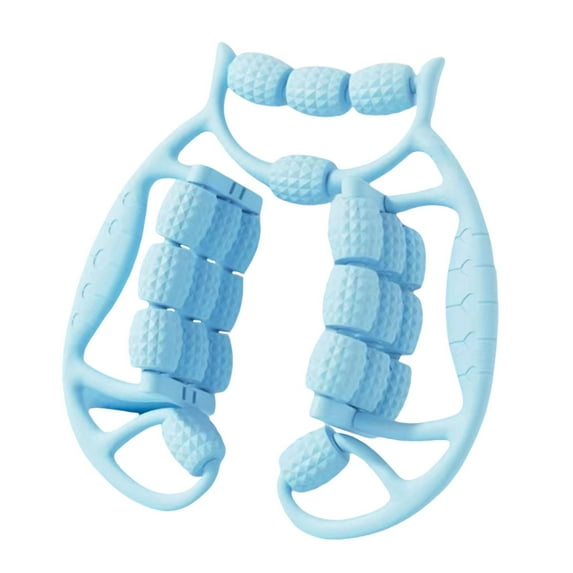 Bothyi for Legs Massage Wheeled Lightweight Leg Roller for Thighs Massage Blue