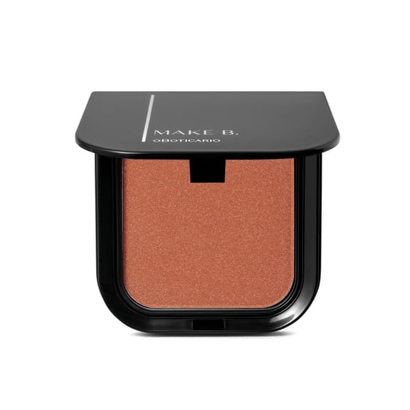 Boticario - Linha Make B - Blush em Po Mate Luminoso Brown 5,5 Gr - (Make B Collection - Brown Powder Blush Net 0.19 Oz)
