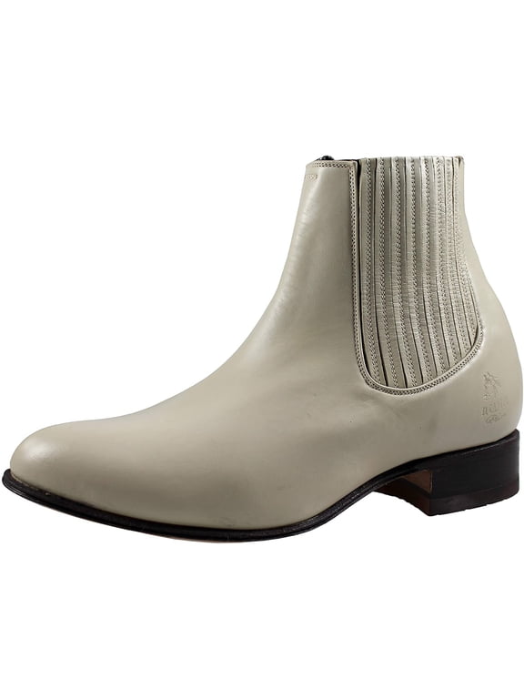 Botin Charro for Men's Canelo Deer (233) Leather,Anckle boots