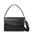 thumbnail image 1 of Botkier Cobble Hill Flap Hobo, Black, 1 of 3