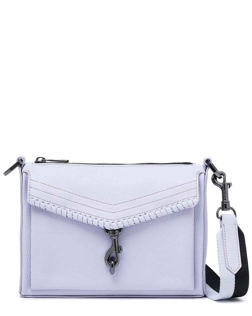 Botkier Trigger Leather Crossbody Purple