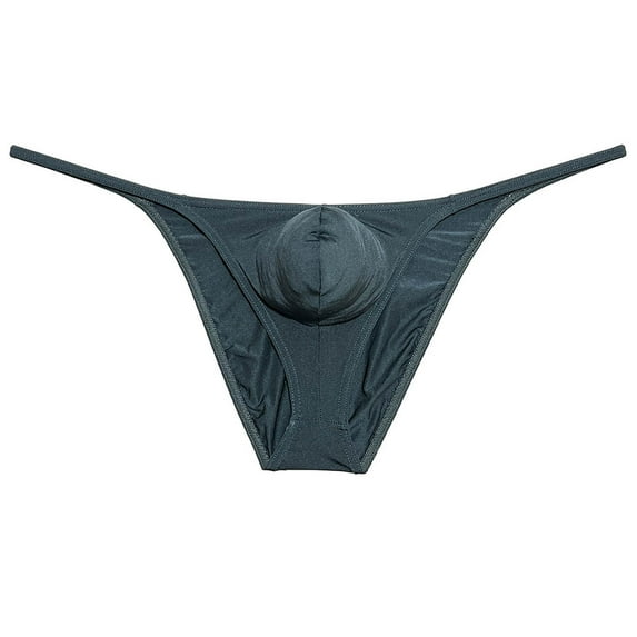 Botmois Men Briefs Shiny Enhance Bikini Bulge Pouch Ruched Skimpy ...