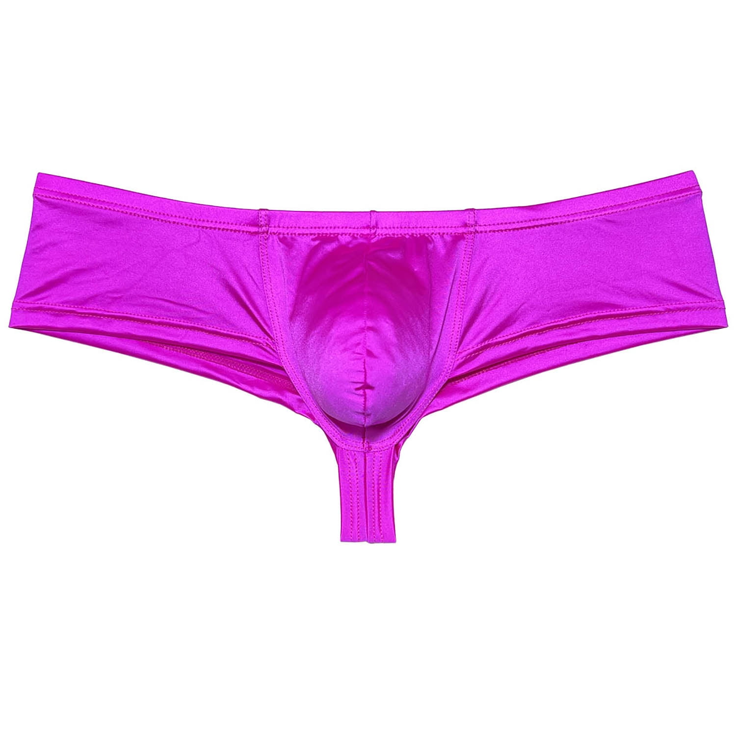 wet underpants Botmois Men Wet Look Glossy Bikini Underpants Half Hip Underwear Bulge  Pouch Boxer Briefs Male Pouch Enhance Panties Hot Pink L - Walmart.com