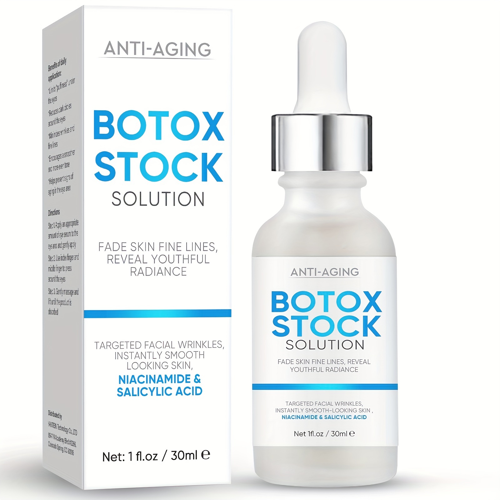 Botox Face Serum, Botox in A Bottle, Botox Stock Solution Facial Serum ...