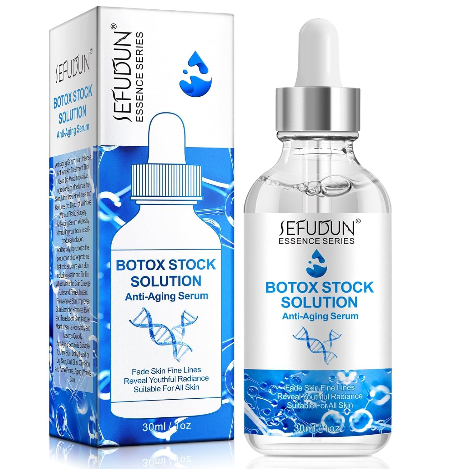Botox Facial Serum for Anti-Aging, Instant Firming, Fine Line Reduction ...