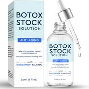Botox Stock Solution Facial Serum,Botox Face Serum with Vitamin C & E, Instant Face Lift & Anti Aging,Boost Skin Collagen, Reduce Fine Lines, Wrinkles, Plump Skin