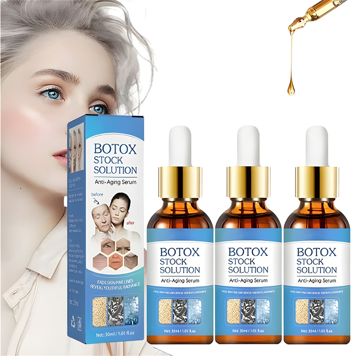 Botox Stock Solution Facial Serum, Botox Facial Serum, Botox in a