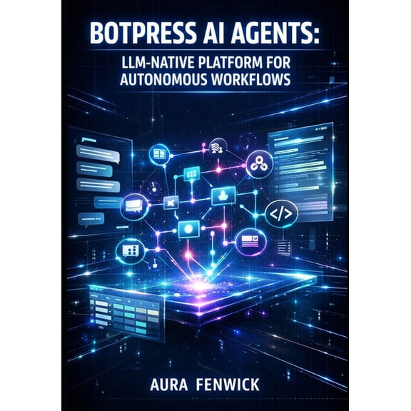 Botpress AI Agents: LLM-Native Platform for Autonomous Workflows: Build Production Chatbots with Visual Studio, Knowledg, (Paperback)