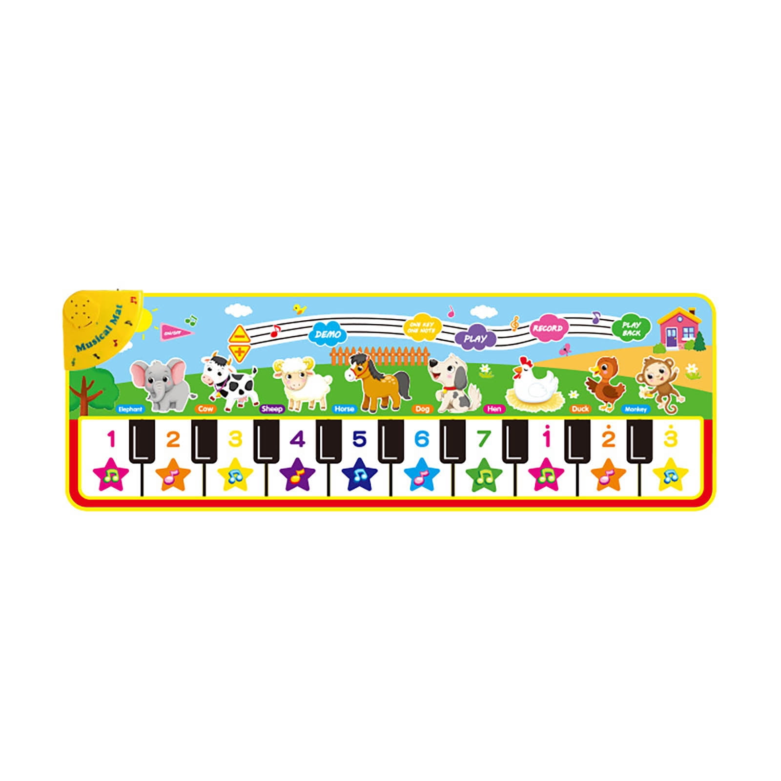 Musical Piano Placket For Baby main image 0
