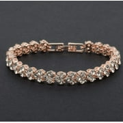 LICILICI Botrong New Fashion Roman Style Woman Crystal Diamond Bracelets Gifts Gifts for Family on Clearance