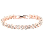 VILAVIDE Botrong New Fashion Roman Style Woman Crystal Diamond Bracelets Gifts Gifts for Family on Clearance