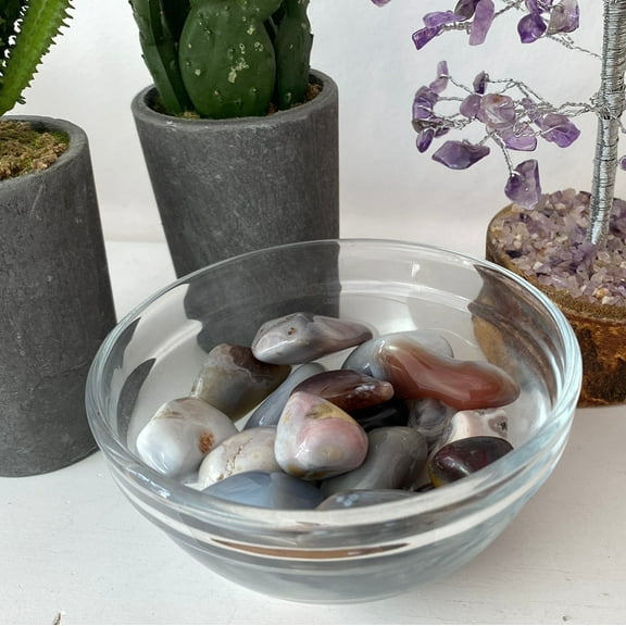 Botswana Agate Tumbled Stone 1-inch