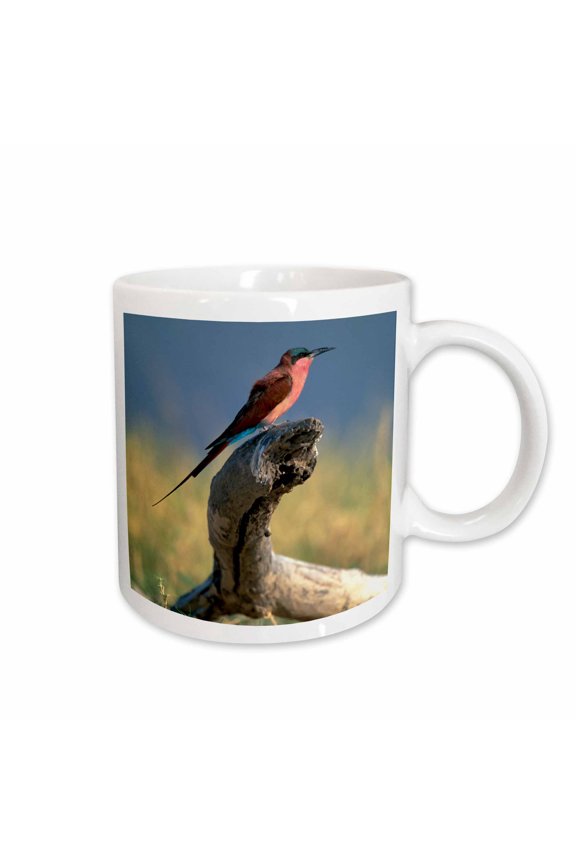 , Botswana, Chobe Np, Carmine Bee Eater Bird, Chobe River-af05 Pso0003 - Paul Souders, 15oz Mug