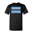 thumbnail image 1 of Botswana Country Flag Adult DT T-Shirt Tee, 1 of 2