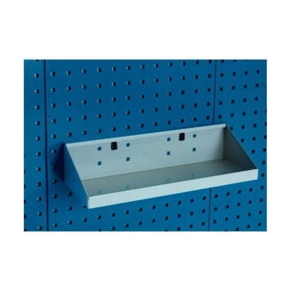 Bott 14014034.16 Toolboard Shelf for Perfo Panels - Sloping Parts Shelf - 17 x 6 in. - Gray