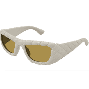 Bottega Veneta BV1303S 006 56mm Square Sunglasses Womens