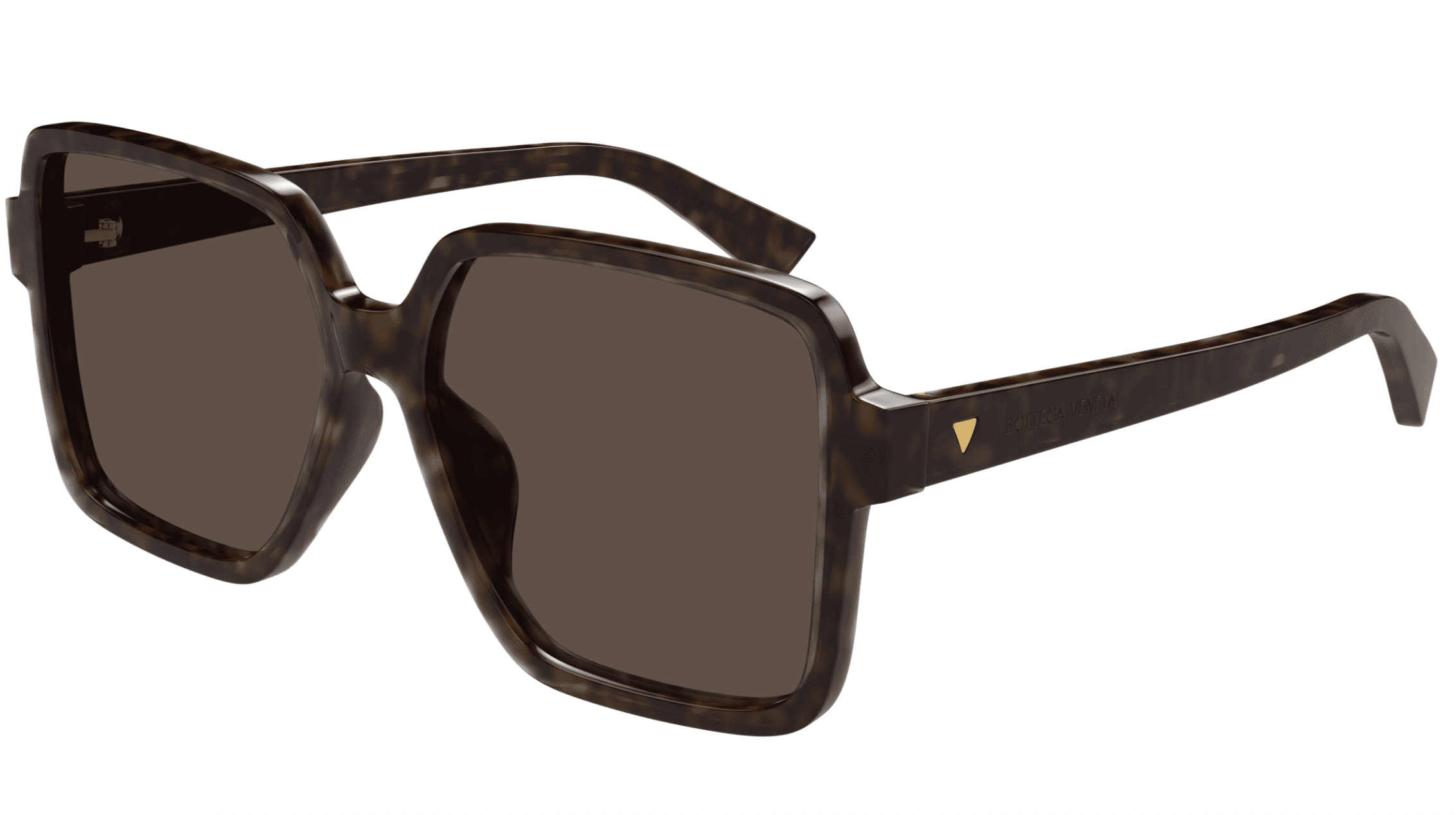 Bottega Veneta Tortoiseshell Rectangular Sunglasses - Brown/Black BOTTEGA VENETA BV1083SA 002 SQUARE SUNGLASSES – Hall of  main image 3