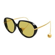 Bottega Veneta BV1436S 001 60mm Square Sunglasses Womens