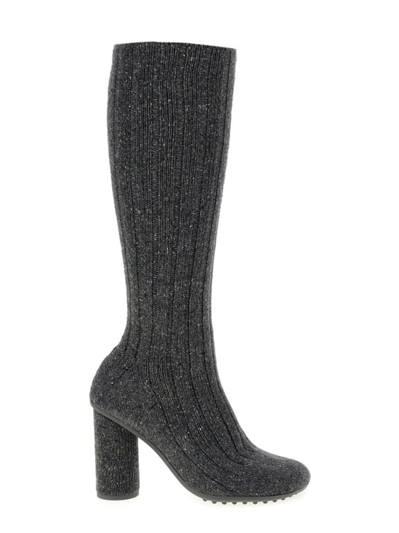 Female Atomic Socks Boot Knitted Wool Grey Sizes IT 34-50 2/3