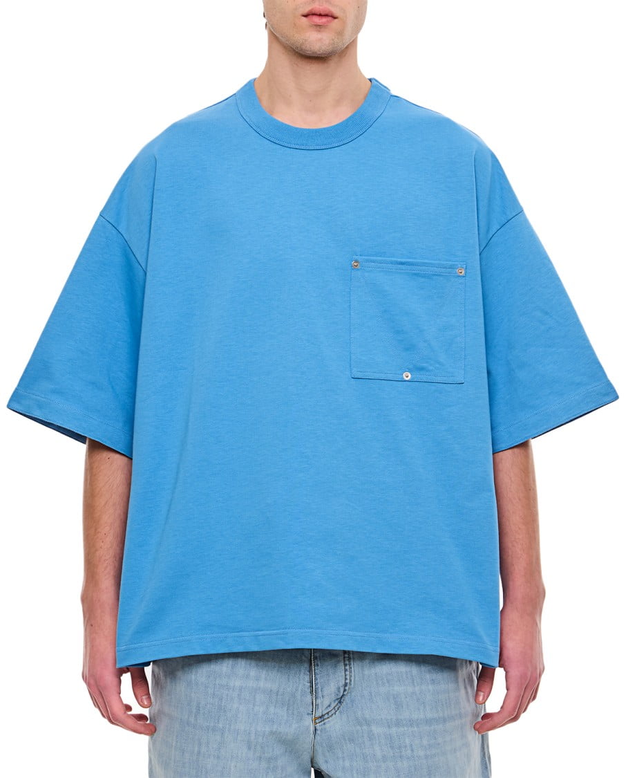 Tシャツ・カットソー BOTTEGA VENETA HEAVY JAPANESE JERSEY T-SHIRT Bottega Veneta Heavy Japanese Jersey T-Shirt (Men's