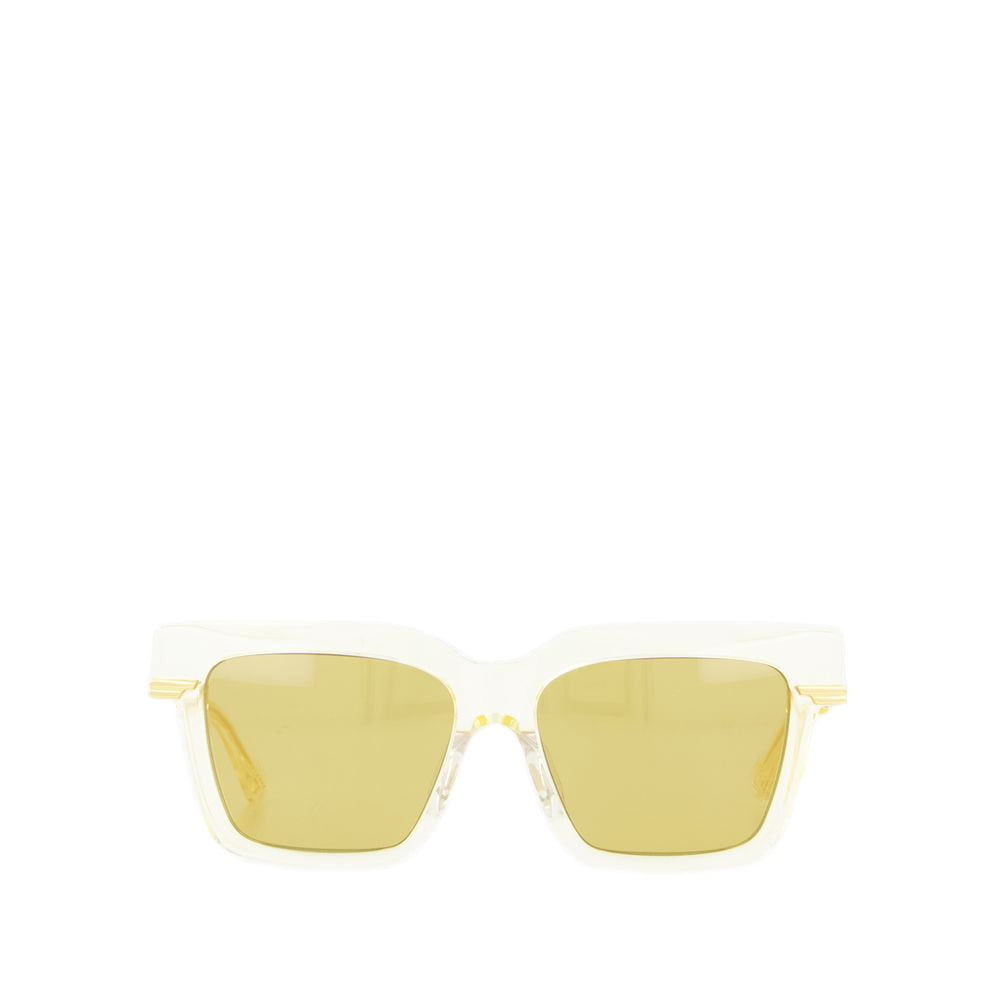 サングラス Bottega Veneta Sunglasses - Acetate - Gold/Yellow Bottega Veneta Women's Sunglasses - Acetate - Gold/Yellow