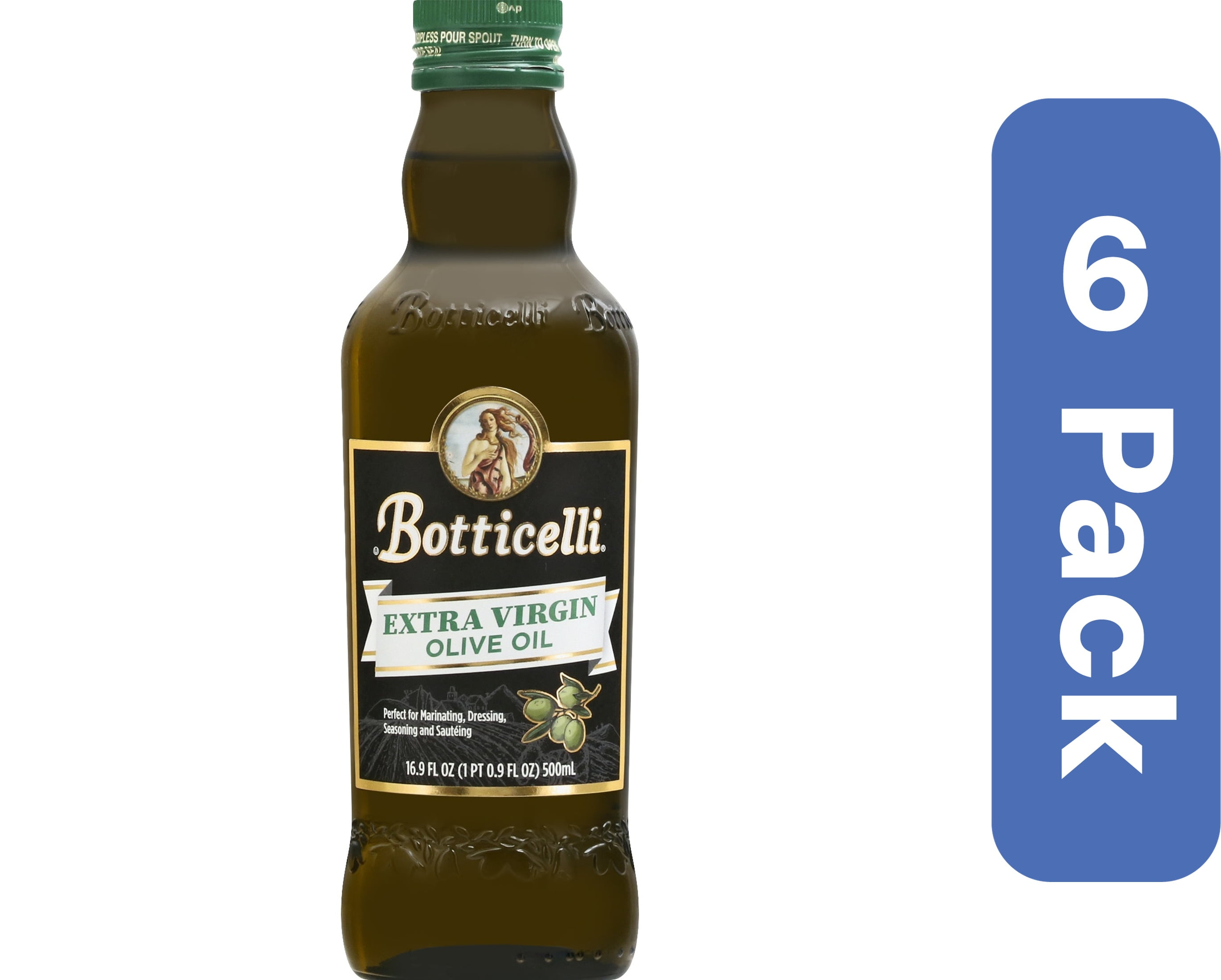 Botticelli 100% Extra Virgin Olive Oil 17 oz (Pack Of 6)