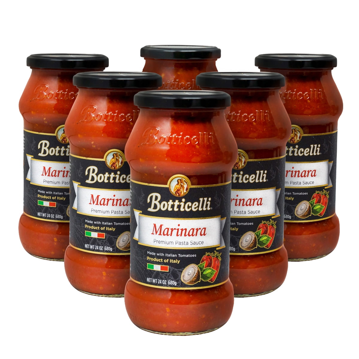 Botticelli Premium Marinara Pasta Sauce - Perfect for Keto Pizza Sauce ...