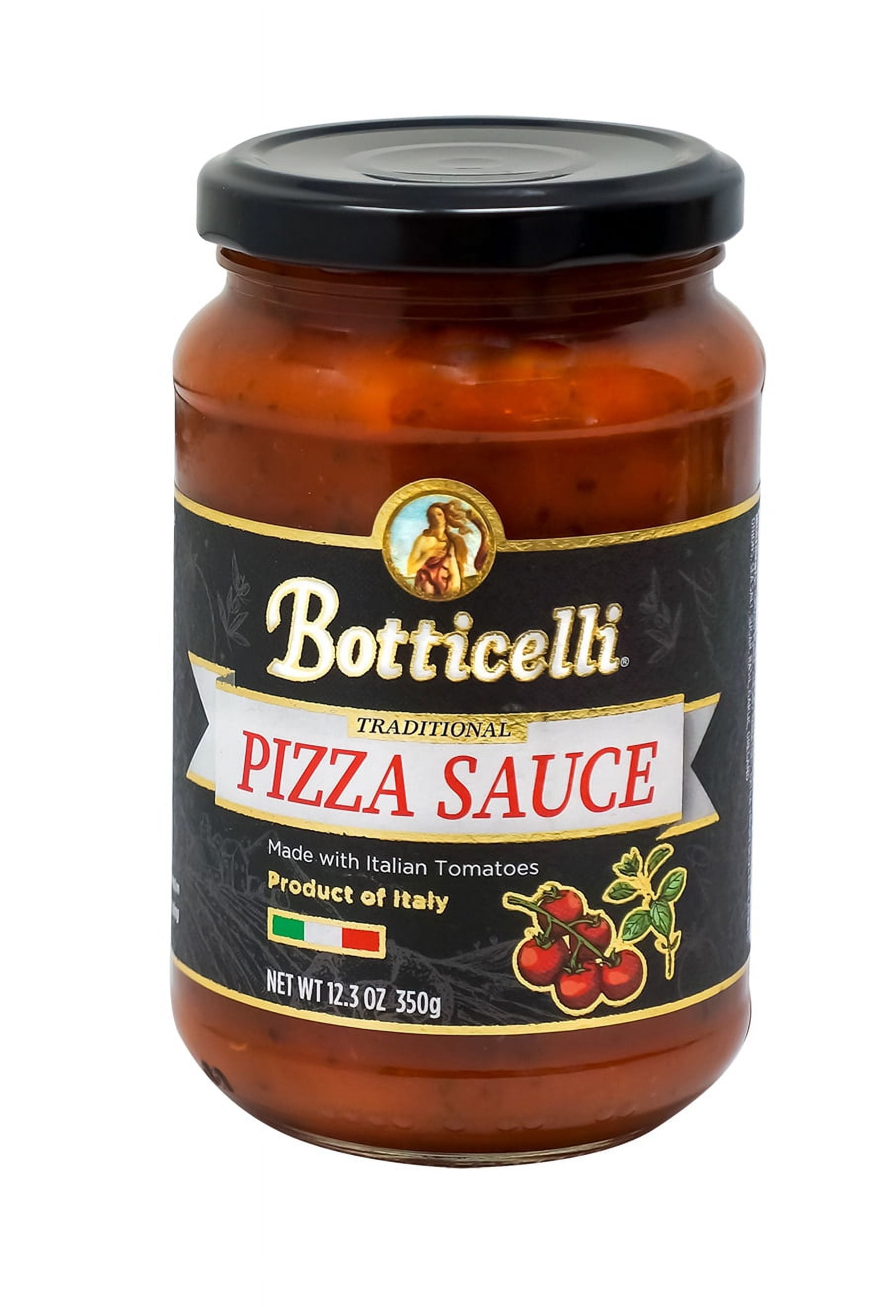 Botticelli Premium Italian Pizza Sauce for Authentic Italian Taste - Low  Carb Low Sugar Keto Pizza Sauce, 4 Count 