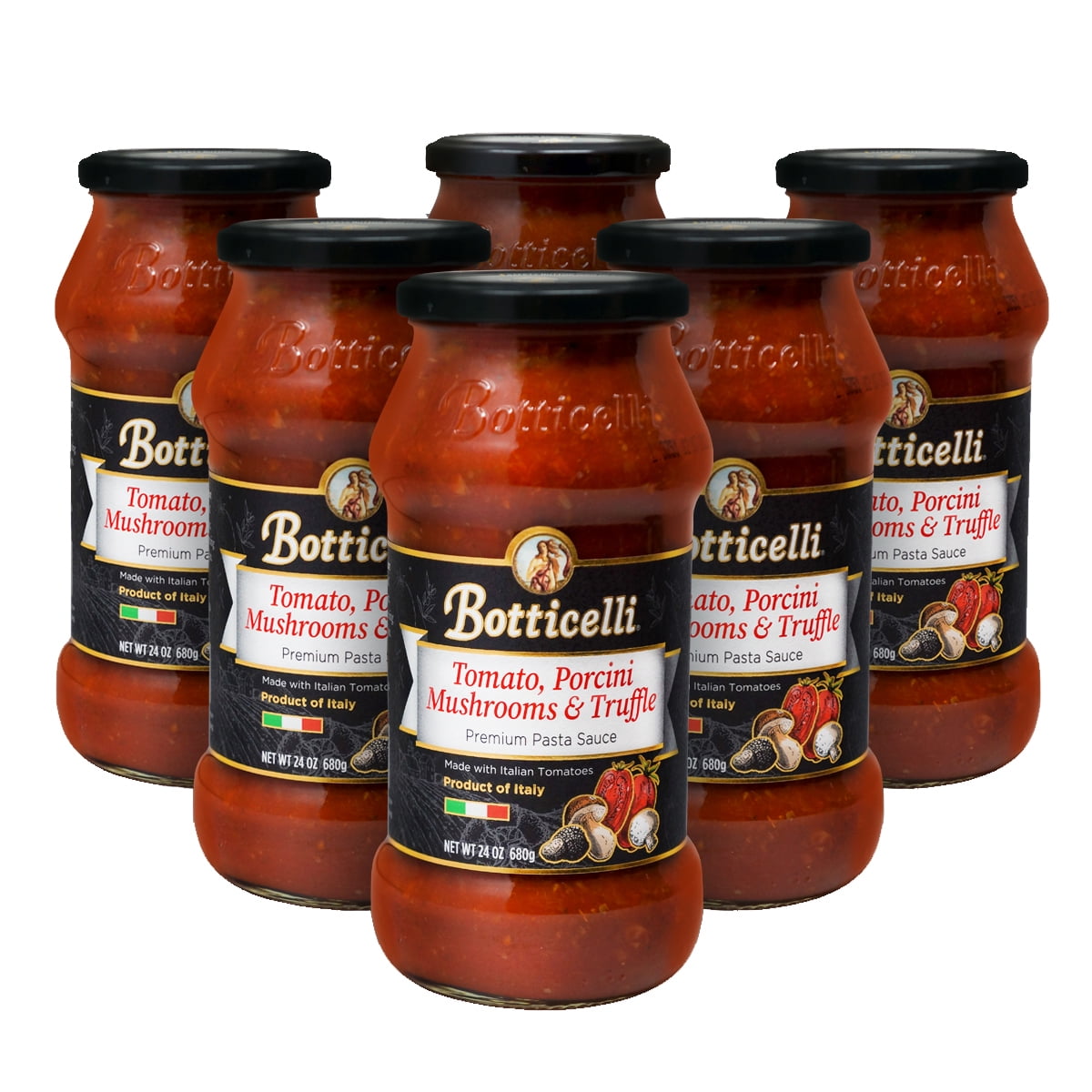 Botticelli Premium Tomato Pasta Sauce with Porcini Mushroom and Truffle