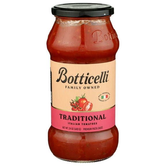 Botticelli Traditional Tomato Sauce 24 oz (Pack of 6)
