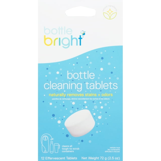 Bottle Bright Water Bottle Cleaning Tabs for HardtoReach Areas
