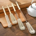 thumbnail image 1 of Bottle Brush Basdi Cup Brush with Long Wooden Handle - No Dead Corner Cleaner for Bottles and Cups | Tough Bristles, Dishwasher Safe, Ergonomic for Baby Bottles and Kitchen Use, Long Handle Cleaner, 1 of 4