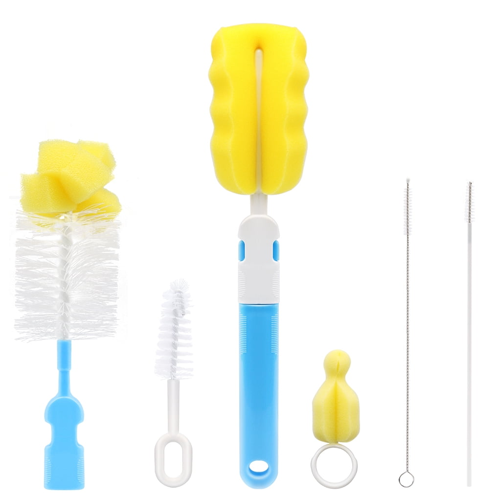Bottle and Nipple brush set, Cleans The Baby Bottle Completely
