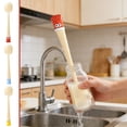 thumbnail image 1 of Bottle Brush Straw Cleaner Kit, 5-in-1 Multi-functional Silicone Cup Cleaning Set with Long Handle for Tumbler and Kitchen Accessories, Vsgery, 1 of 9