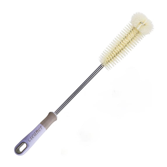 Bottle Brush (Water Bottle Cleaner, Narrow Scrubber), Long Foam Brush for Bottles, Wine Decanter Glass Kitchen Bar Cleaner, Bottle Brush, Narrow Cleaner, Water Bottle Scrub, Bottle, by Kingtowag