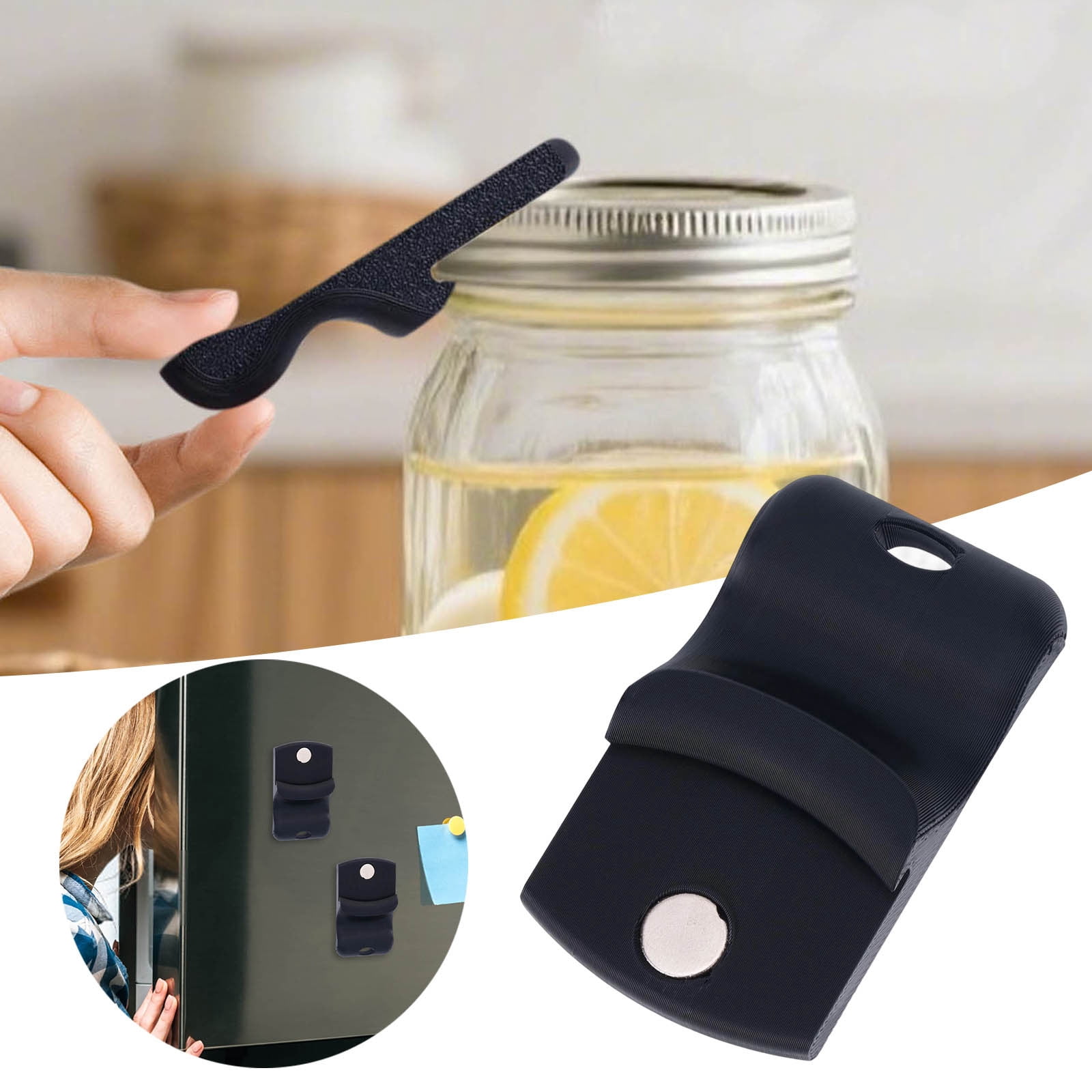 Designz3D Magnetic Mason Jar Opener – Easy Release Vacuum Seal Tool For Canning Lids